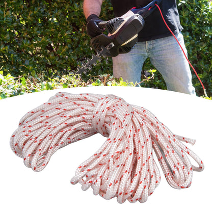 10M Nylon Starter Rope Lawn Mower Chainsaw Trimmer Starter Rope Pull Cord Replacement for STIHL4.5mm / 0.18in V1294-YM0523-3111210508514