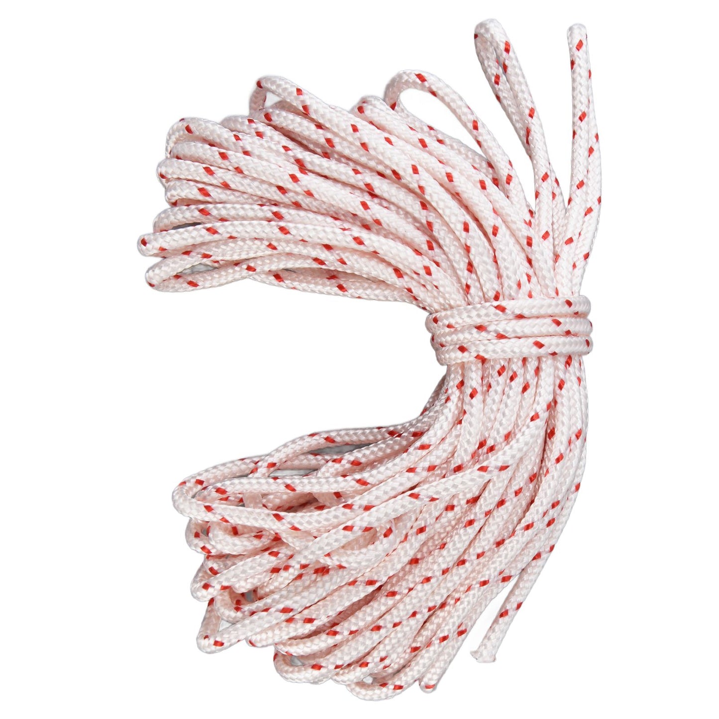 10M Nylon Starter Rope Lawn Mower Chainsaw Trimmer Starter Rope Pull Cord Replacement for STIHL4.5mm / 0.18in V1294-YM0523-3111210508514