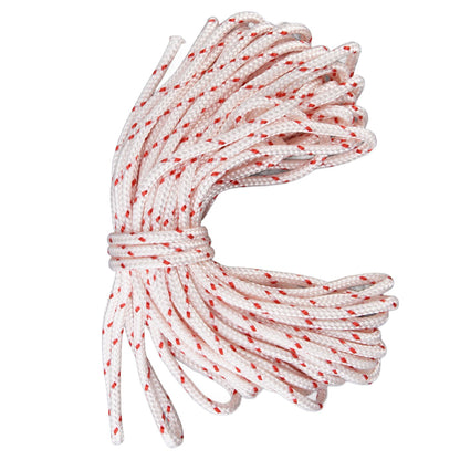 10M Nylon Starter Rope Lawn Mower Chainsaw Trimmer Starter Rope Pull Cord Replacement for STIHL4.5mm / 0.18in V1294-YM0523-3111210508514