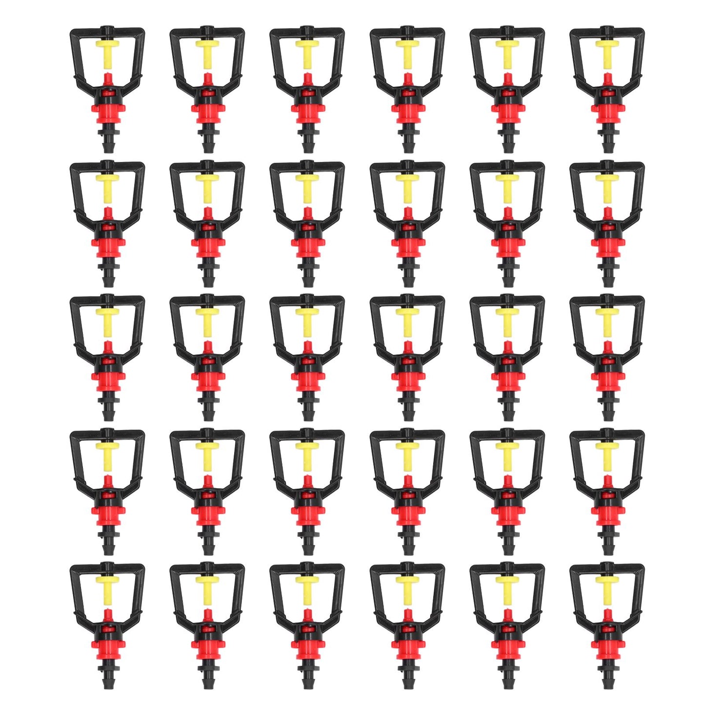30 Sets Irrigation Sprinkler Water Saving Plastic Nozzle Connector Kit Garden Lawn Accessories V1294-YM0523-3111210509111
