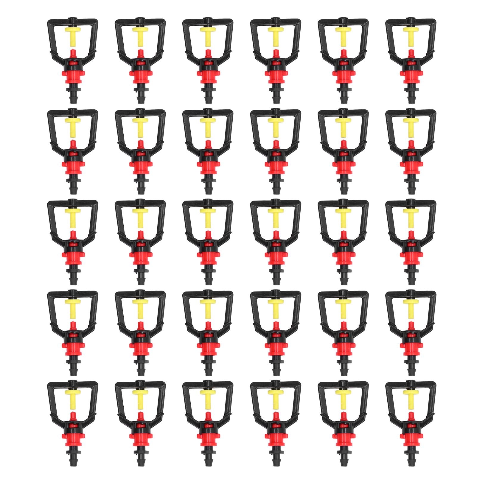30 Sets Irrigation Sprinkler Water Saving Plastic Nozzle Connector Kit Garden Lawn Accessories V1294-YM0523-3111210509111