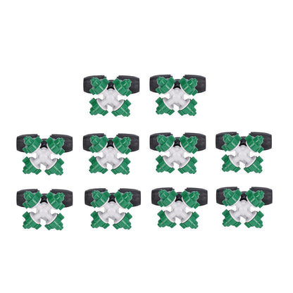 10 Sets Misting Nozzle Plastic Atomizing Cross Sprayer Accessory Kit for Irrigation V1294-YM0523-3111210509511