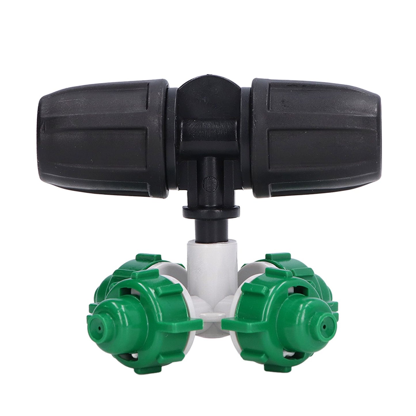 10 Sets Misting Nozzle Plastic Atomizing Cross Sprayer Accessory Kit for Irrigation V1294-YM0523-3111210509511