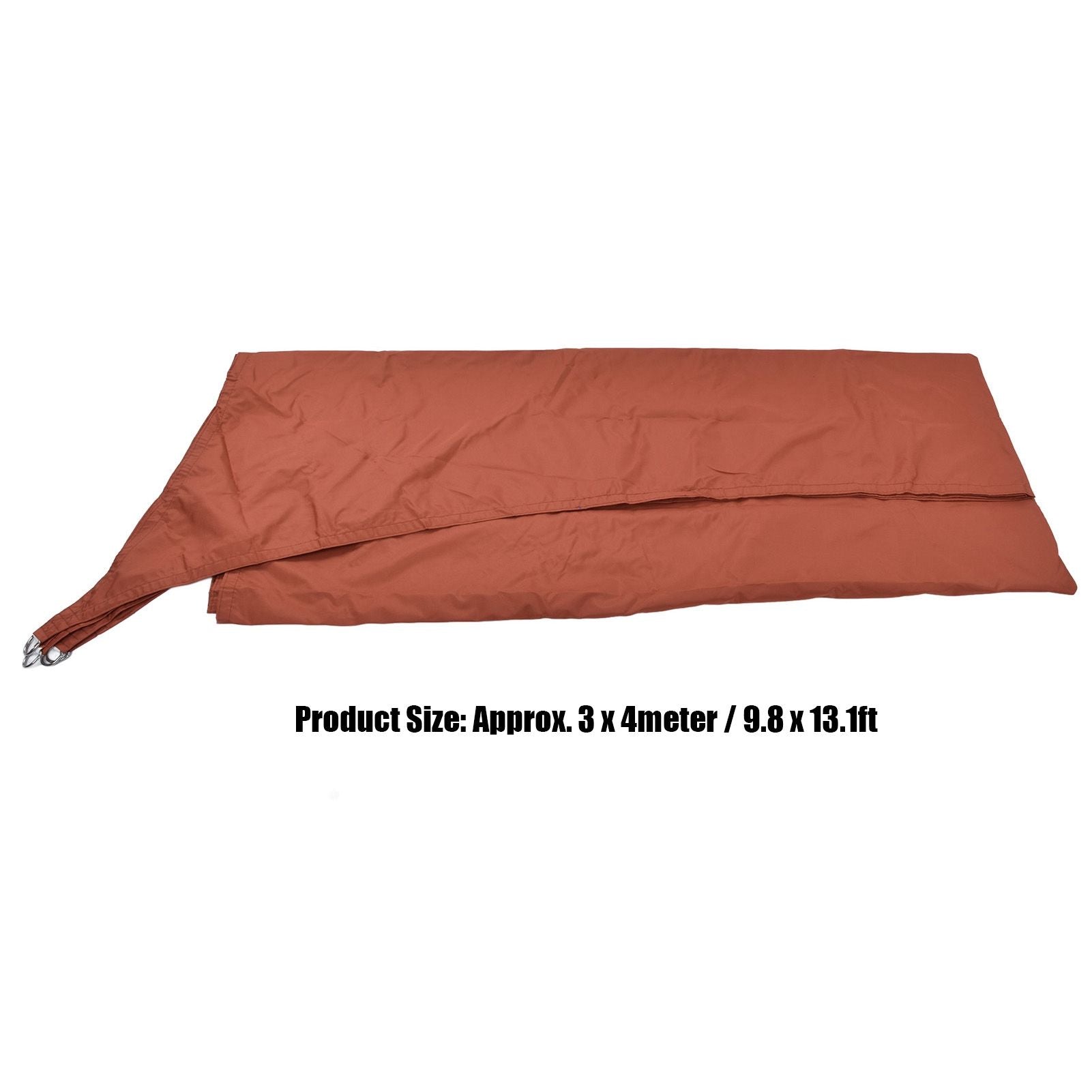 Sun Shade Sail Waterproof Pergola Canopy for Patio Garden Swimming Pool Rectangle 3x4meter V1294-YM0523-3111210511311