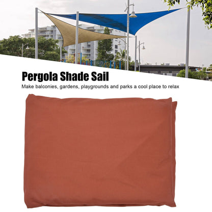 Sun Shade Sail Waterproof Pergola Canopy for Patio Garden Swimming Pool Rectangle 3x4meter V1294-YM0523-3111210511311