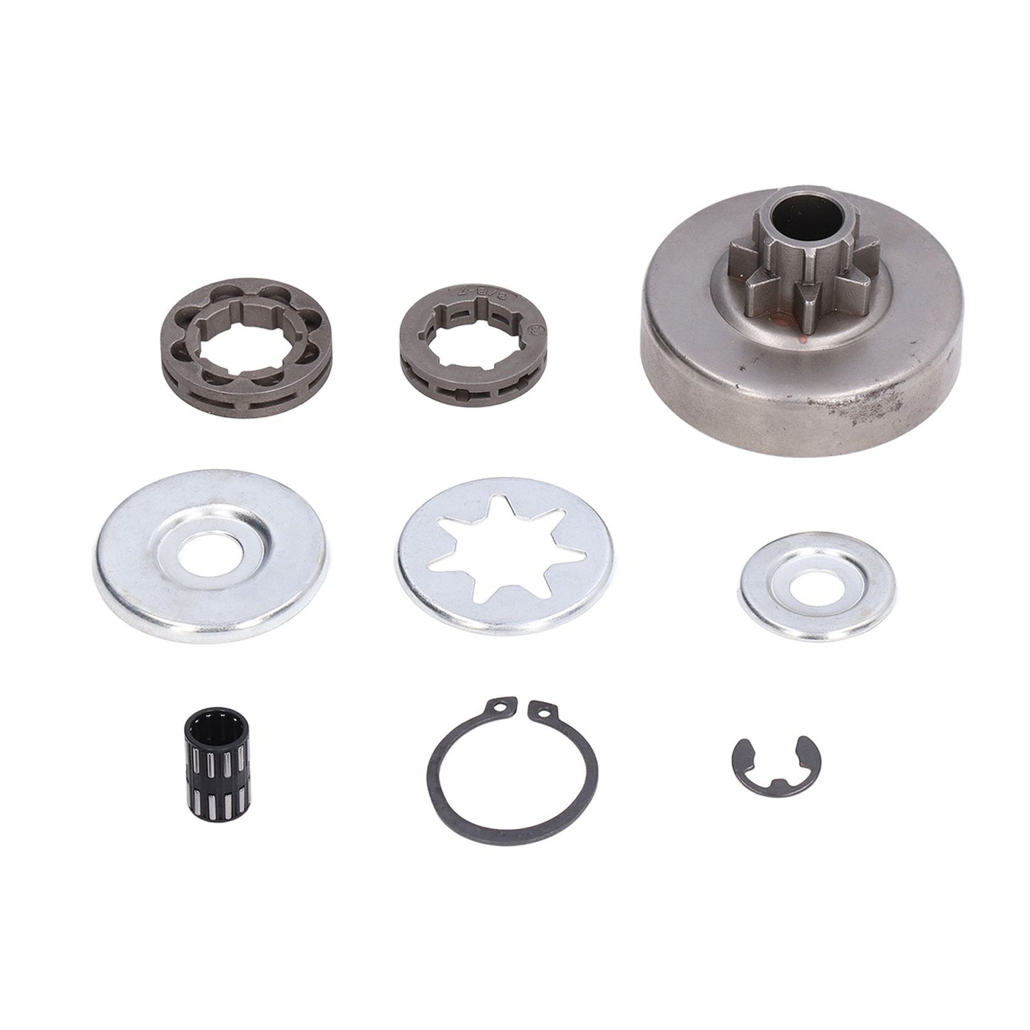 9Pcs Chainsaw Clutch Drum Needle Roller Bearing Kit for Stihl 038 MS380 1119 0007 1003 V1294-YM0523-3111210511411