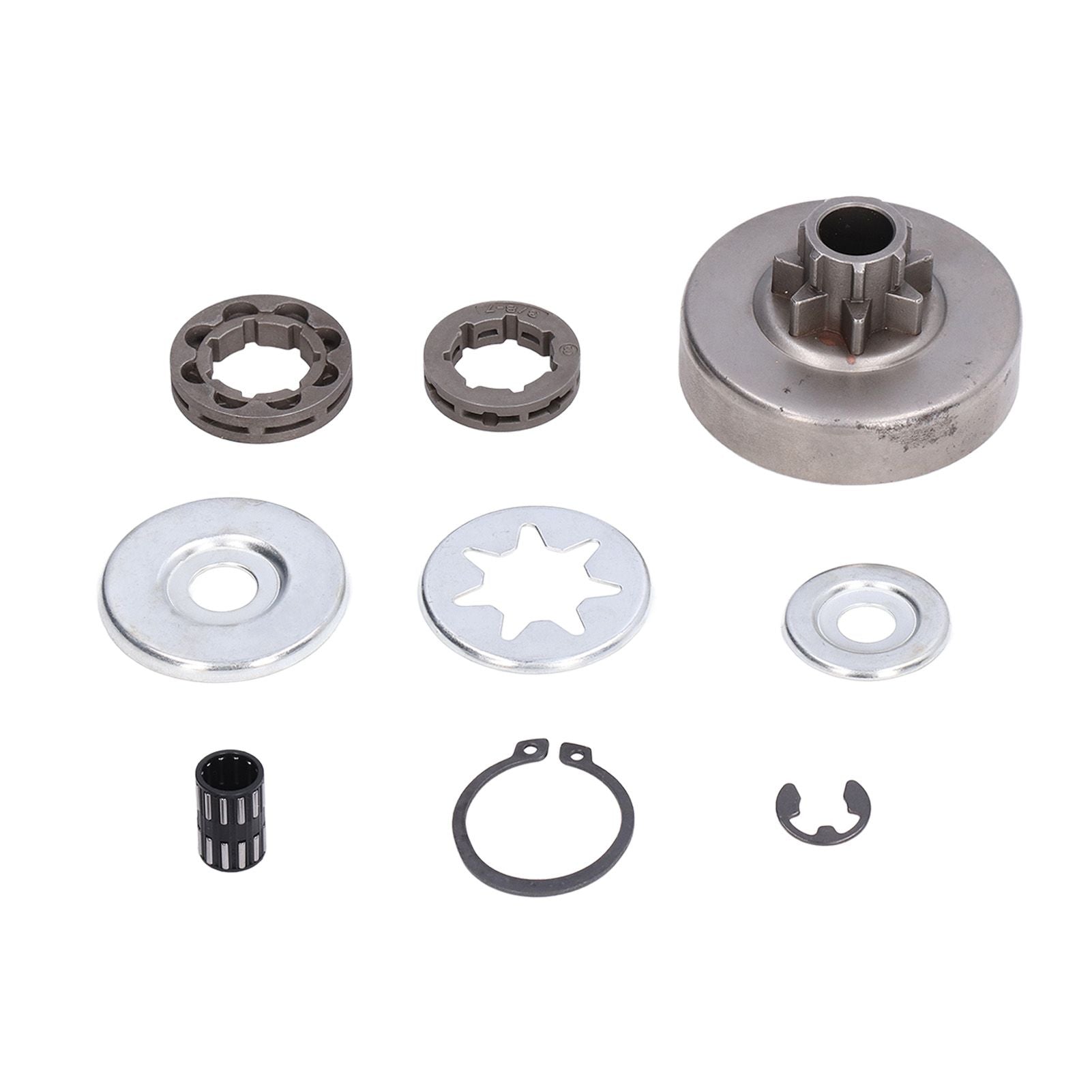 9Pcs Chainsaw Clutch Drum Needle Roller Bearing Kit for Stihl 038 MS380 1119 0007 1003 V1294-YM0523-3111210511411