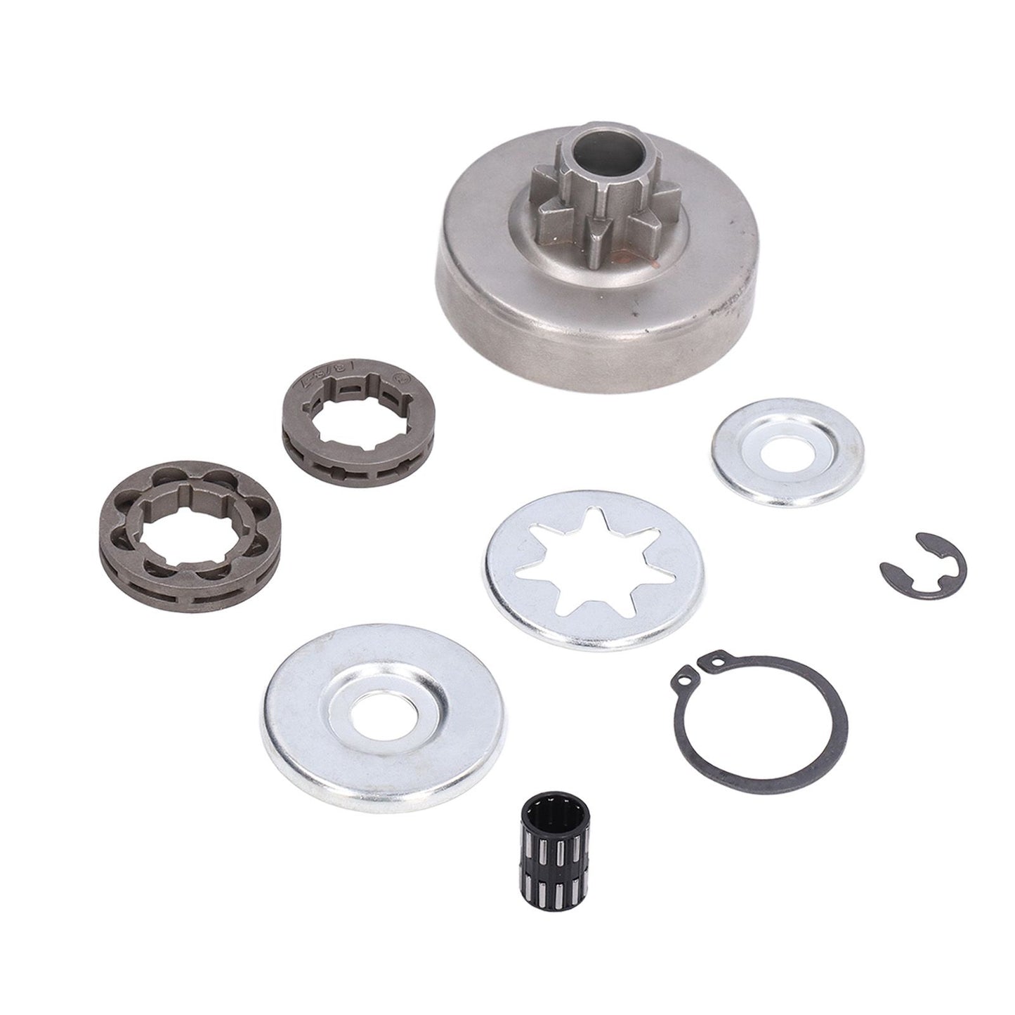 9Pcs Chainsaw Clutch Drum Needle Roller Bearing Kit for Stihl 038 MS380 1119 0007 1003 V1294-YM0523-3111210511411