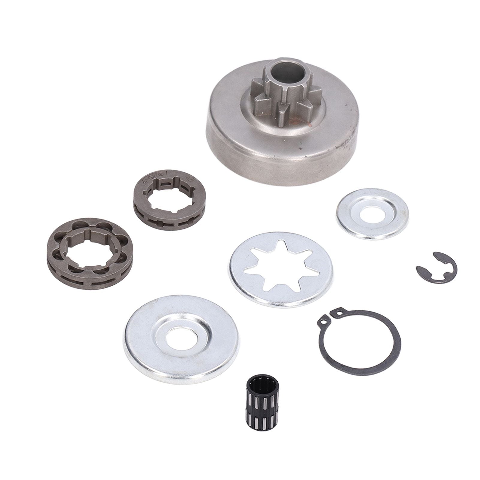 9Pcs Chainsaw Clutch Drum Needle Roller Bearing Kit for Stihl 038 MS380 1119 0007 1003 V1294-YM0523-3111210511411
