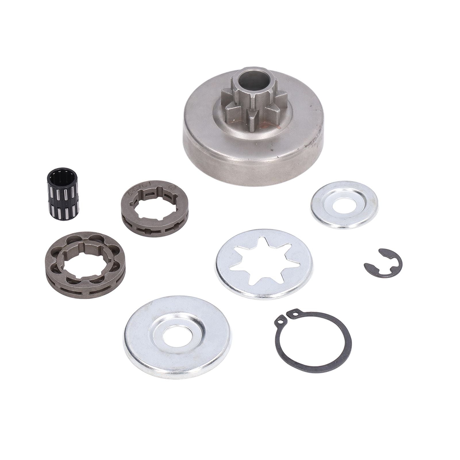 9Pcs Chainsaw Clutch Drum Needle Roller Bearing Kit for Stihl 038 MS380 1119 0007 1003 V1294-YM0523-3111210511411