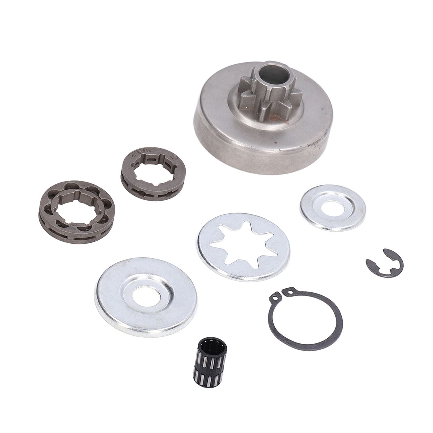 9Pcs Chainsaw Clutch Drum Needle Roller Bearing Kit for Stihl 038 MS380 1119 0007 1003 V1294-YM0523-3111210511411