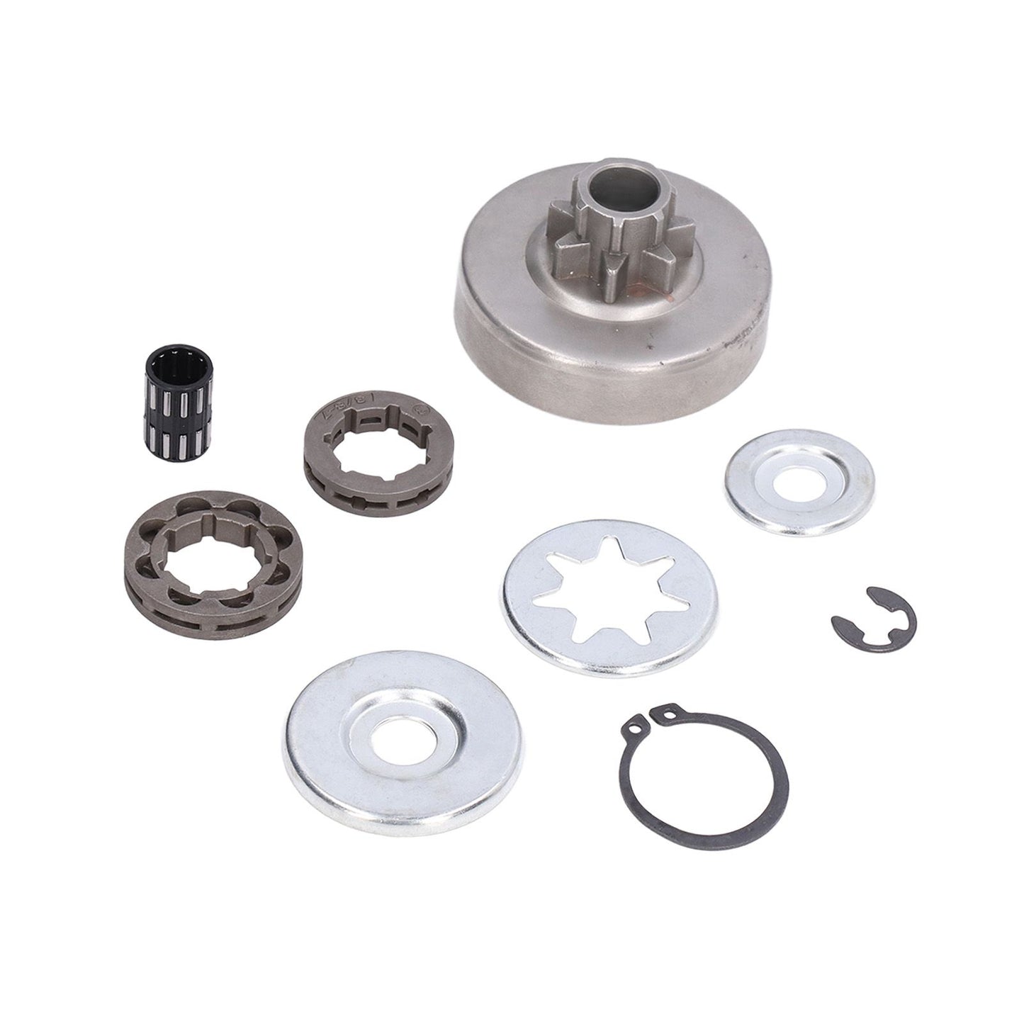 9Pcs Chainsaw Clutch Drum Needle Roller Bearing Kit for Stihl 038 MS380 1119 0007 1003 V1294-YM0523-3111210511411
