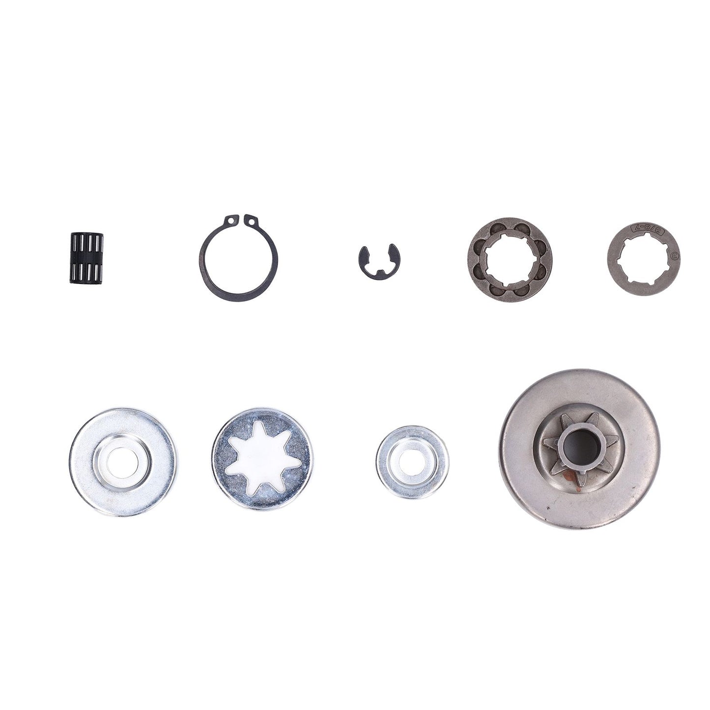 9Pcs Chainsaw Clutch Drum Needle Roller Bearing Kit for Stihl 038 MS380 1119 0007 1003 V1294-YM0523-3111210511411