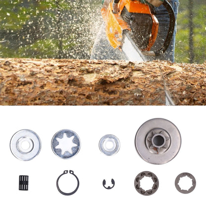 9Pcs Chainsaw Clutch Drum Needle Roller Bearing Kit for Stihl 038 MS380 1119 0007 1003 V1294-YM0523-3111210511411