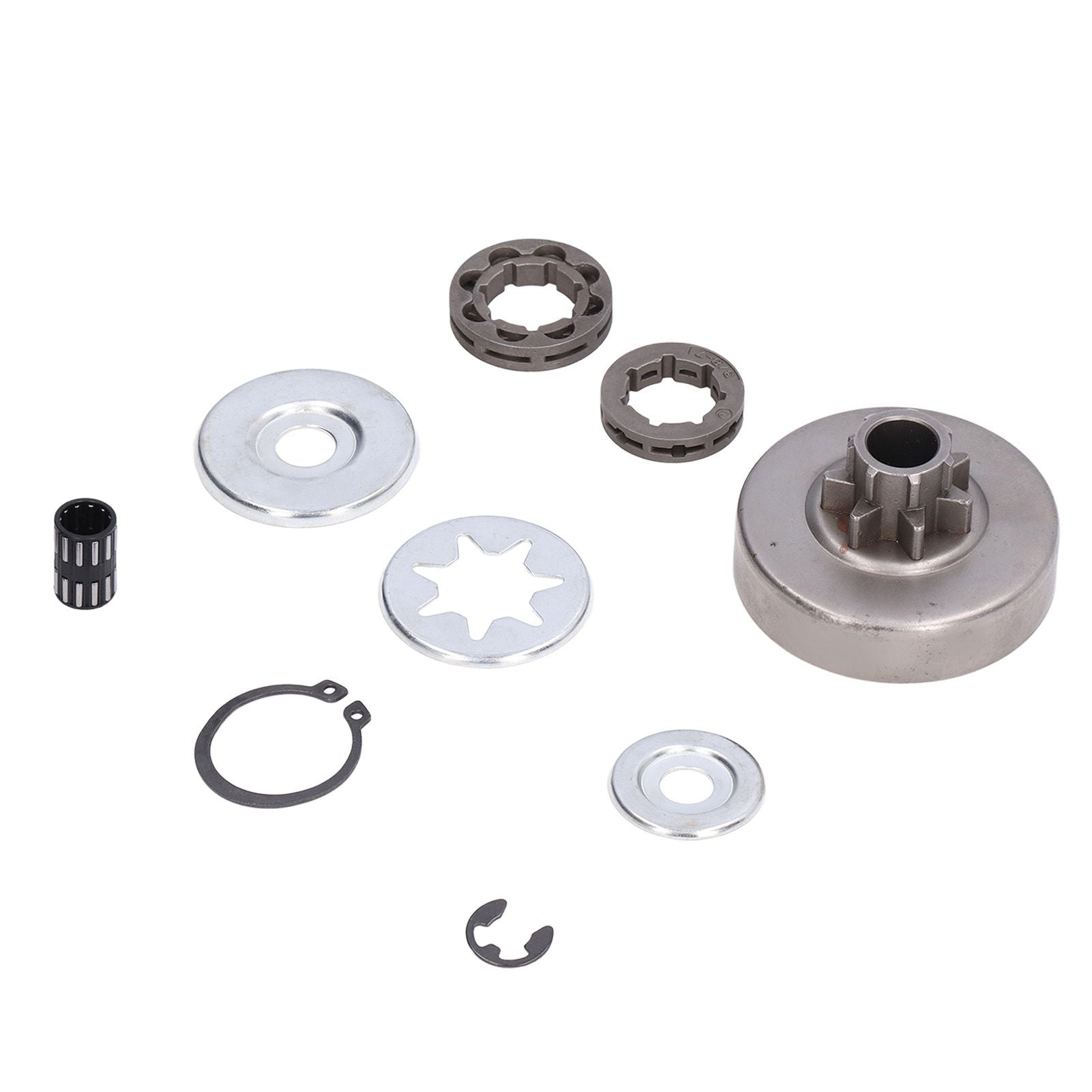 9Pcs Chainsaw Clutch Drum Needle Roller Bearing Kit for Stihl 038 MS380 1119 0007 1003 V1294-YM0523-3111210511411