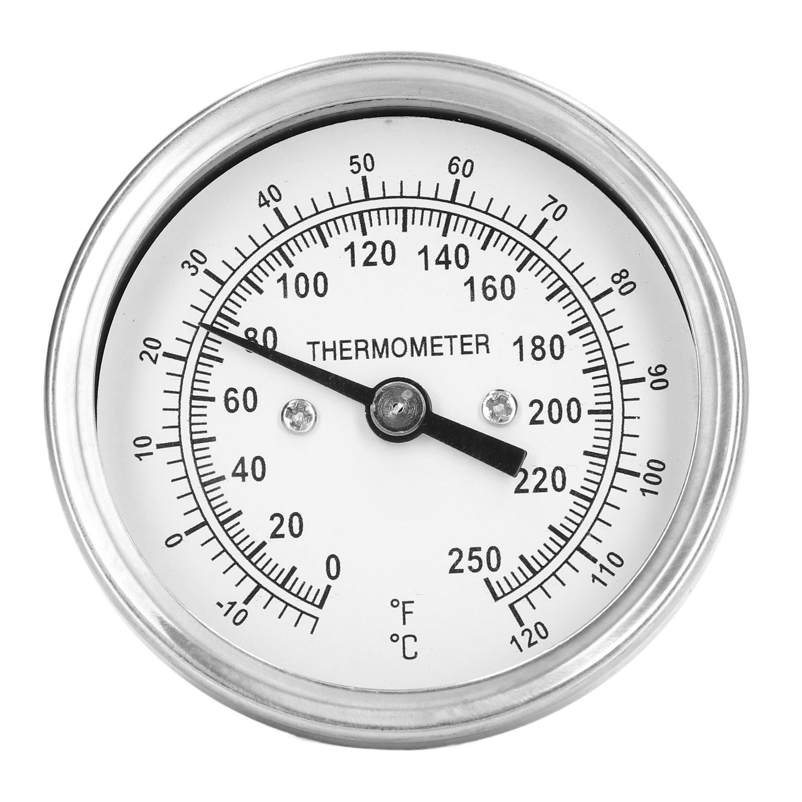-18-120 degrees C Dial Thermometer Barbecue Oven Bimetallic Thermometer Pointer Type Temperature Gauge V1294-YM0523-3111220000811