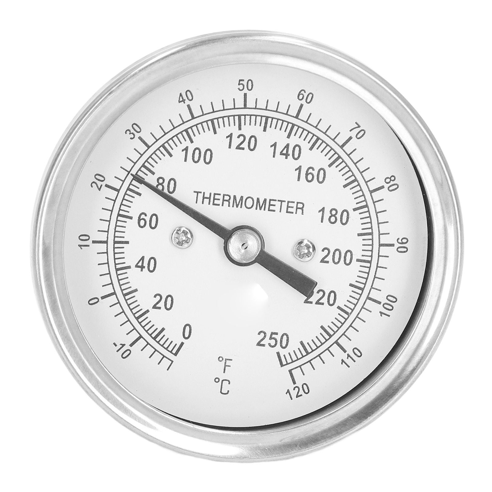 -18-120 degrees C Dial Thermometer Barbecue Oven Bimetallic Thermometer Pointer Type Temperature Gauge V1294-YM0523-3111220000811