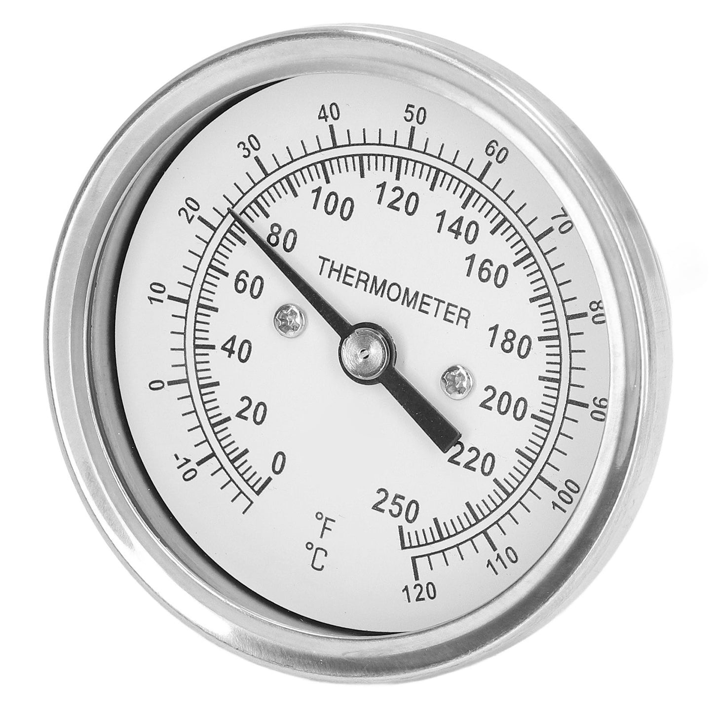 -18-120 degrees C Dial Thermometer Barbecue Oven Bimetallic Thermometer Pointer Type Temperature Gauge V1294-YM0523-3111220000811