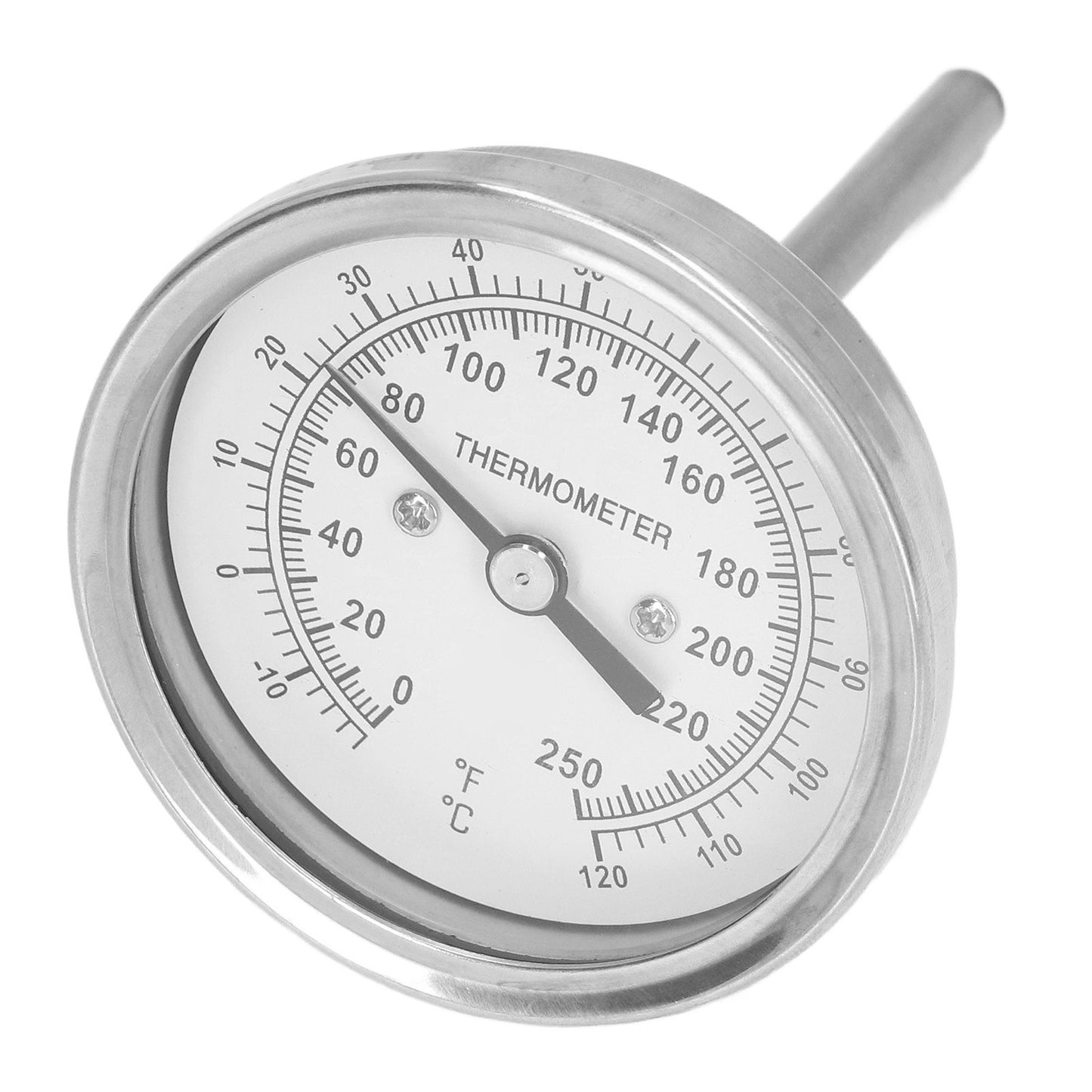 -18-120 degrees C Dial Thermometer Barbecue Oven Bimetallic Thermometer Pointer Type Temperature Gauge V1294-YM0523-3111220000811
