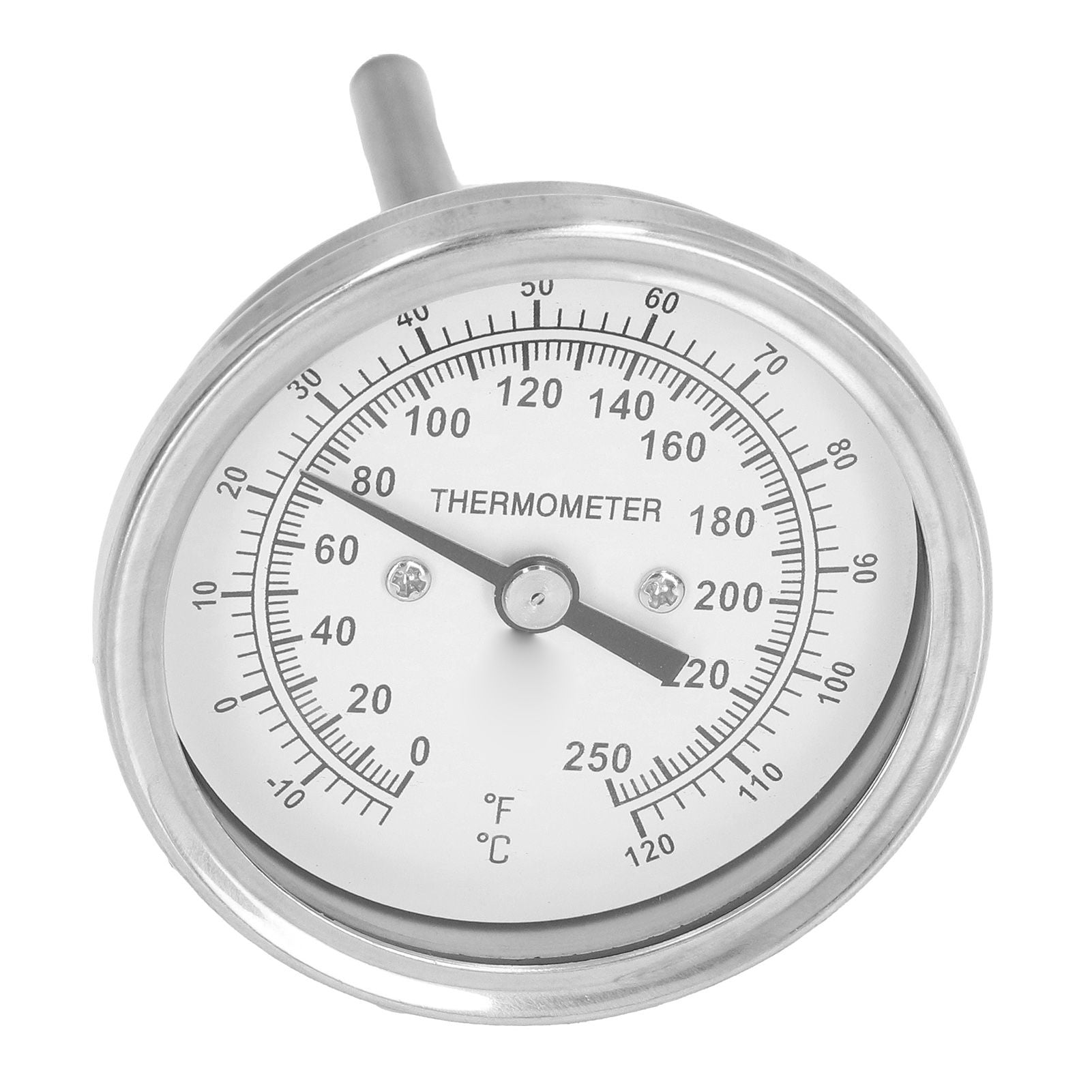 -18-120 degrees C Dial Thermometer Barbecue Oven Bimetallic Thermometer Pointer Type Temperature Gauge V1294-YM0523-3111220000811