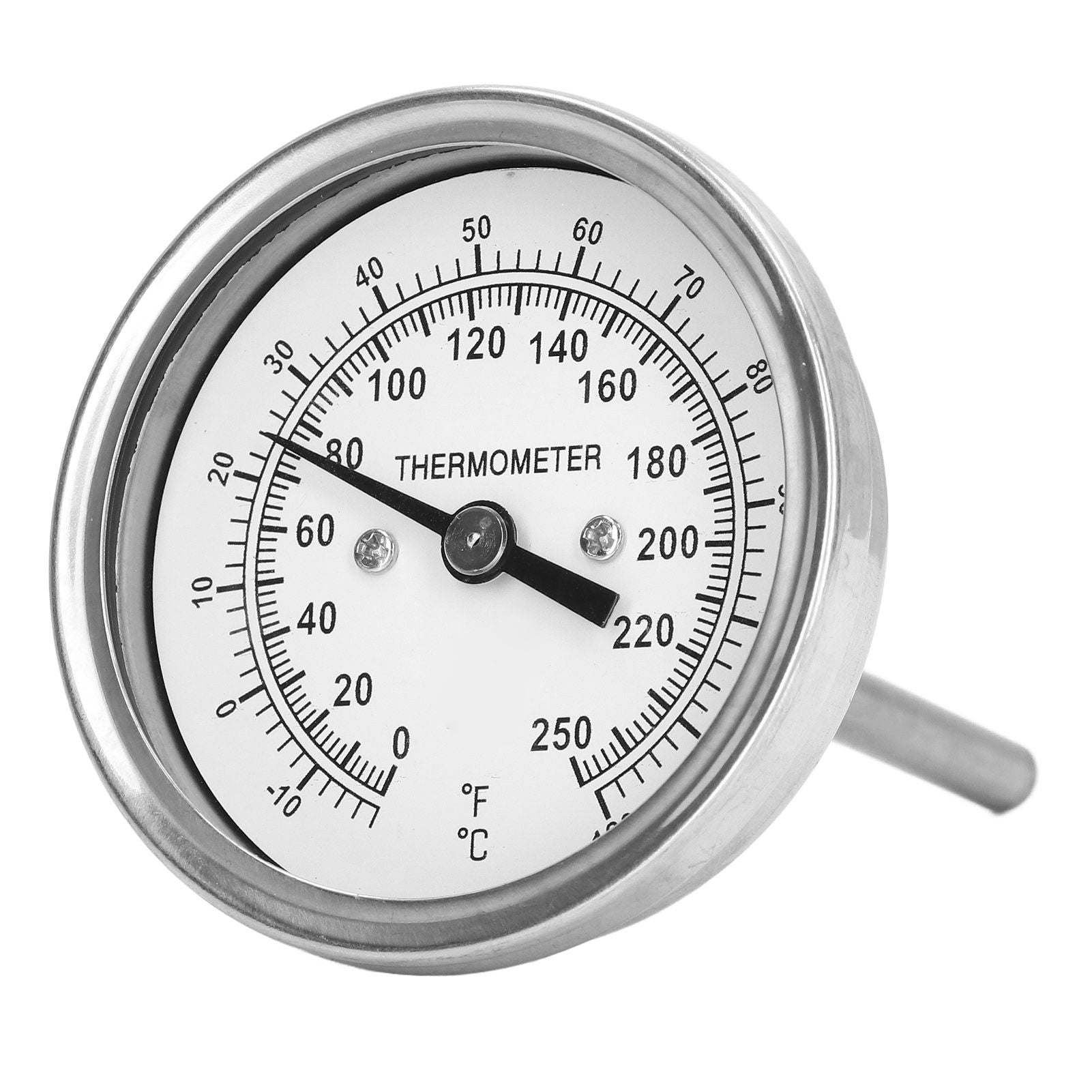 -18-120 degrees C Dial Thermometer Barbecue Oven Bimetallic Thermometer Pointer Type Temperature Gauge V1294-YM0523-3111220000811