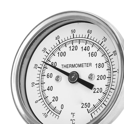 -18-120 degrees C Dial Thermometer Barbecue Oven Bimetallic Thermometer Pointer Type Temperature Gauge V1294-YM0523-3111220000811