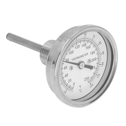 -18-120 degrees C Dial Thermometer Barbecue Oven Bimetallic Thermometer Pointer Type Temperature Gauge V1294-YM0523-3111220000811
