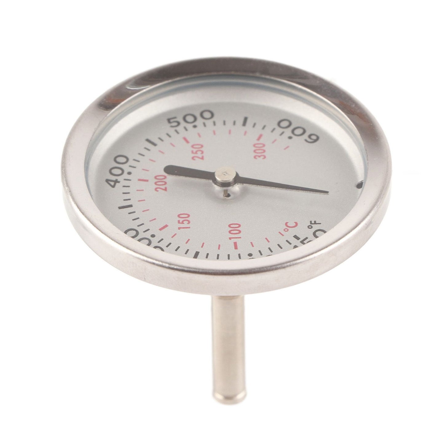 Grill Thermometer Stainless Steel Bimetallic High Accuracy 100-475 degrees F Easy Assembly Wide Application V1294-YM0523-3111220001311