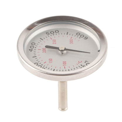 Grill Thermometer Stainless Steel Bimetallic High Accuracy 100-475 degrees F Easy Assembly Wide Application V1294-YM0523-3111220001311