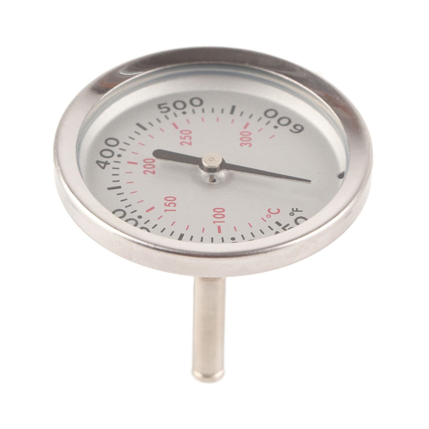 Grill Thermometer Stainless Steel Bimetallic High Accuracy 100-475 degrees F Easy Assembly Wide Application V1294-YM0523-3111220001311