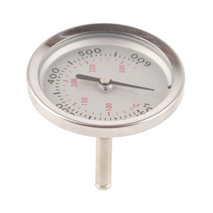 Grill Thermometer Stainless Steel Bimetallic High Accuracy 100-475 degrees F Easy Assembly Wide Application V1294-YM0523-3111220001311