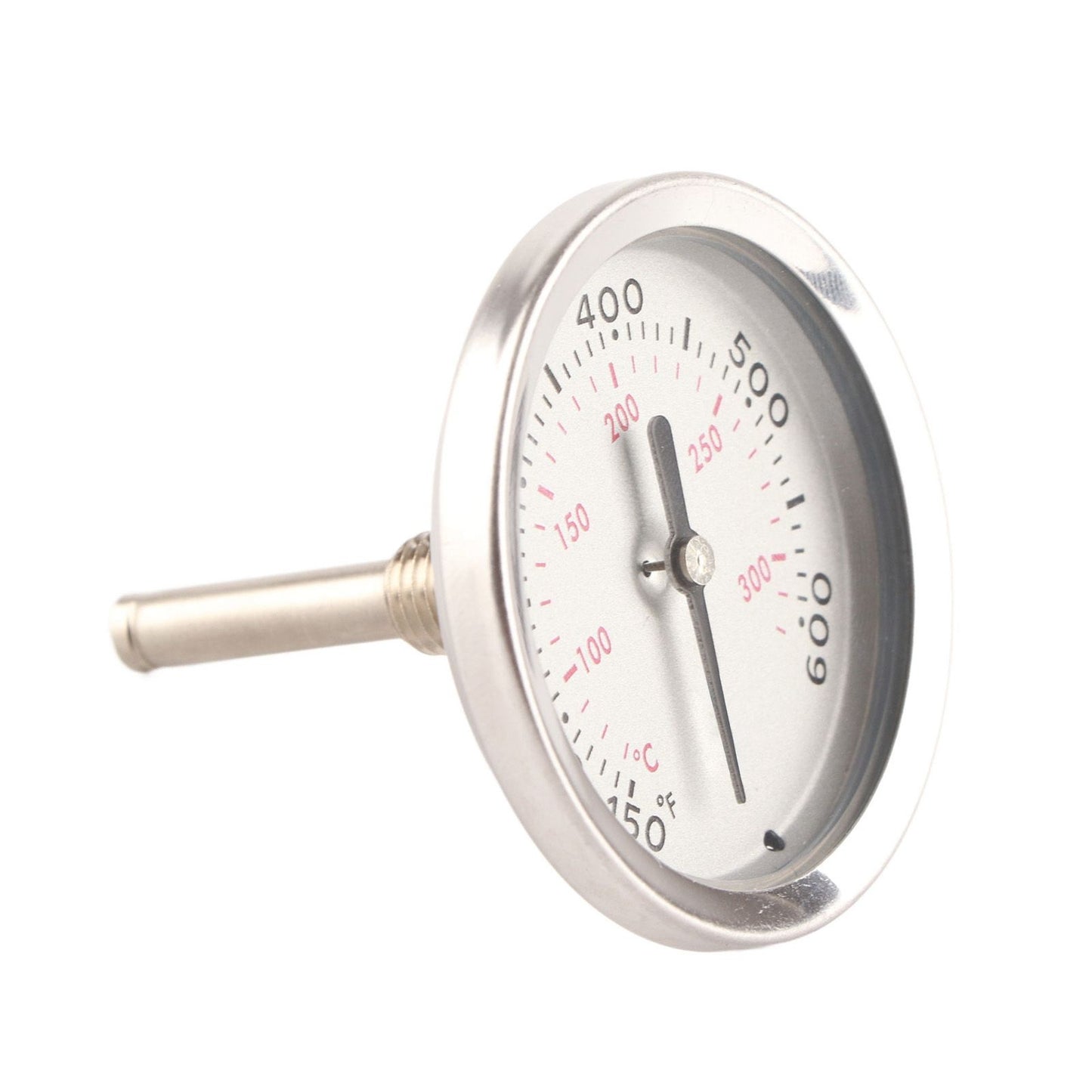 Grill Thermometer Stainless Steel Bimetallic High Accuracy 100-475 degrees F Easy Assembly Wide Application V1294-YM0523-3111220001311