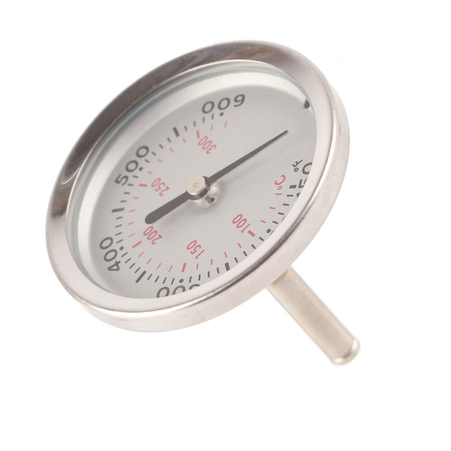 Grill Thermometer Stainless Steel Bimetallic High Accuracy 100-475 degrees F Easy Assembly Wide Application V1294-YM0523-3111220001311