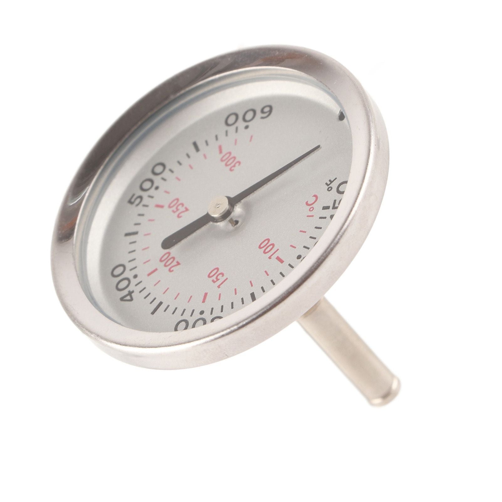 Grill Thermometer Stainless Steel Bimetallic High Accuracy 100-475 degrees F Easy Assembly Wide Application V1294-YM0523-3111220001311