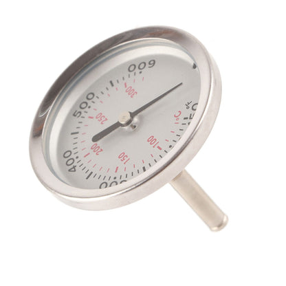 Grill Thermometer Stainless Steel Bimetallic High Accuracy 100-475 degrees F Easy Assembly Wide Application V1294-YM0523-3111220001311