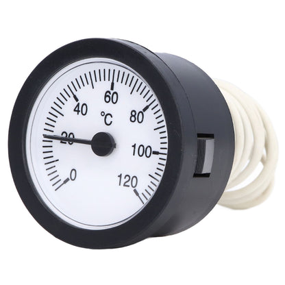Dial Thermometer 0-120 degrees C Measuring Range Copper Sensor Clear Temperature Scale 52mm/2.0in Thermometer V1294-YM0523-3111220001511