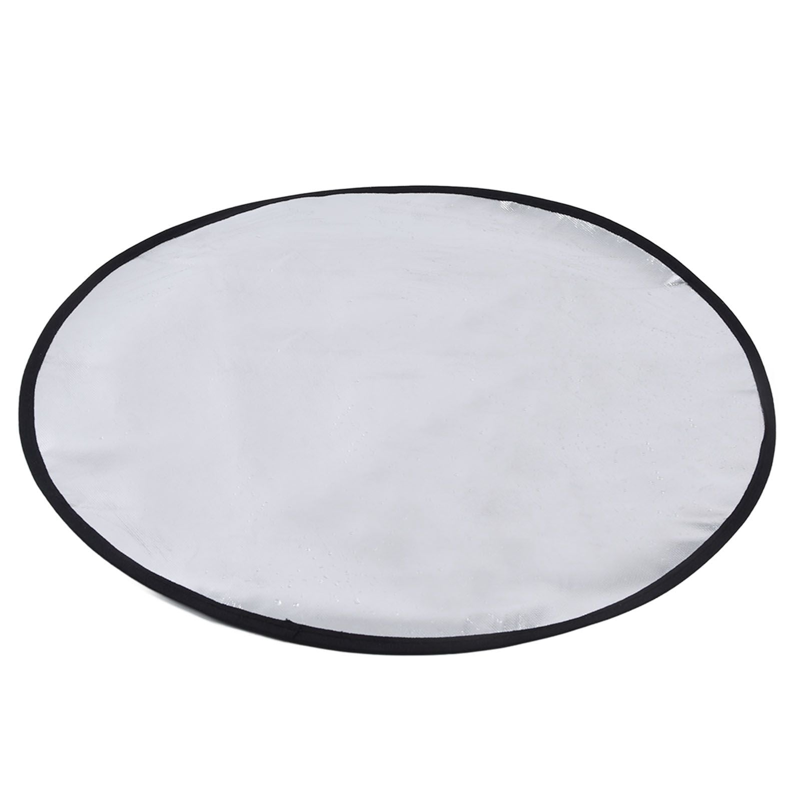 Fire Pit Mat Heat Resistant Grill Deck Protector Double Sided Round Lawn Mat for Outdoor Camping101.5cm / 40in V1294-YM0523-3111220001913