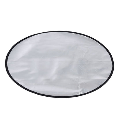 Fire Pit Mat Heat Resistant Grill Deck Protector Double Sided Round Lawn Mat for Outdoor Camping101.5cm / 40in V1294-YM0523-3111220001913