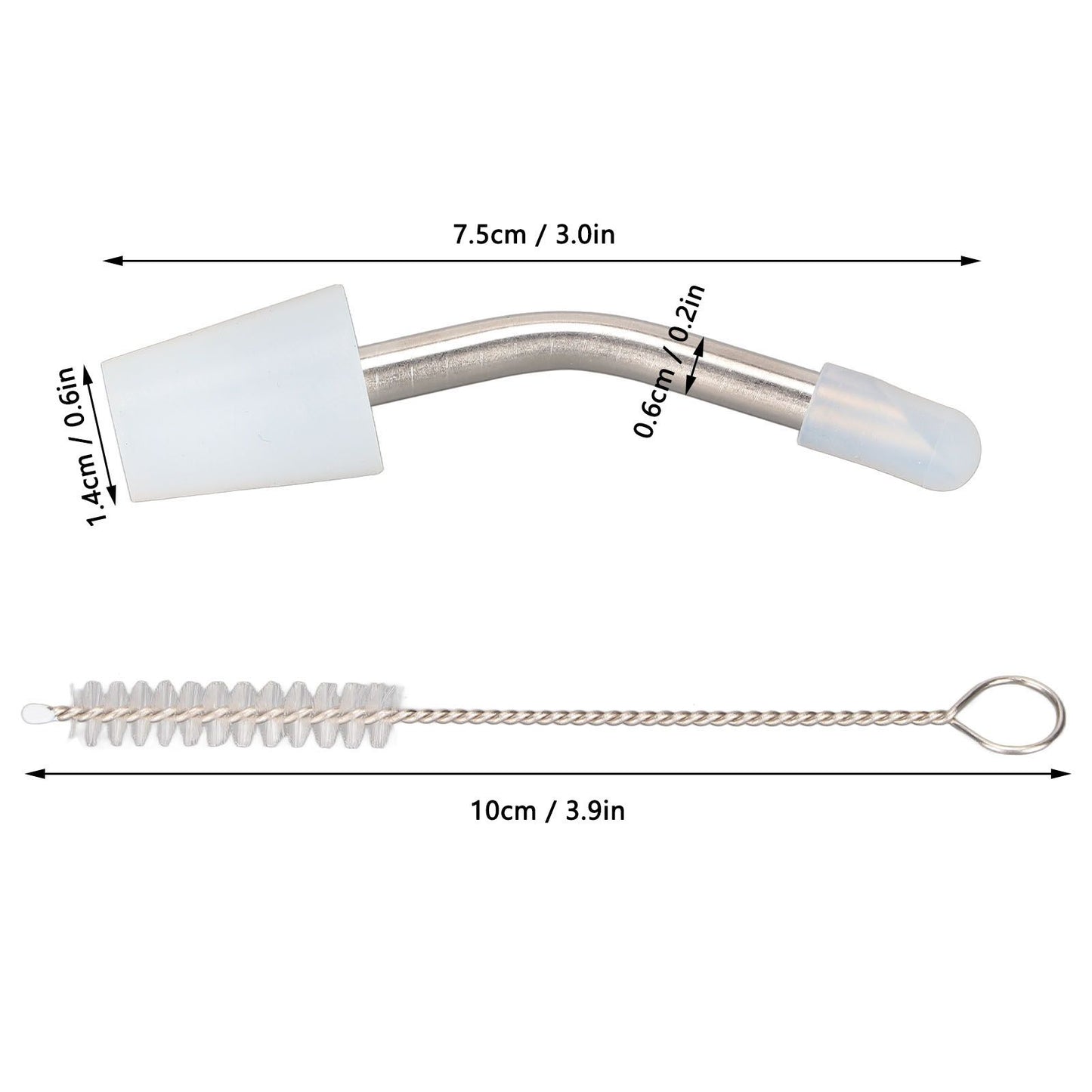 Extended Kettle Spout Corrosion Resistance Safe Harmless Odorless Stainless Steel Outdoor Kettle Spout V1294-YM0523-3111220003611