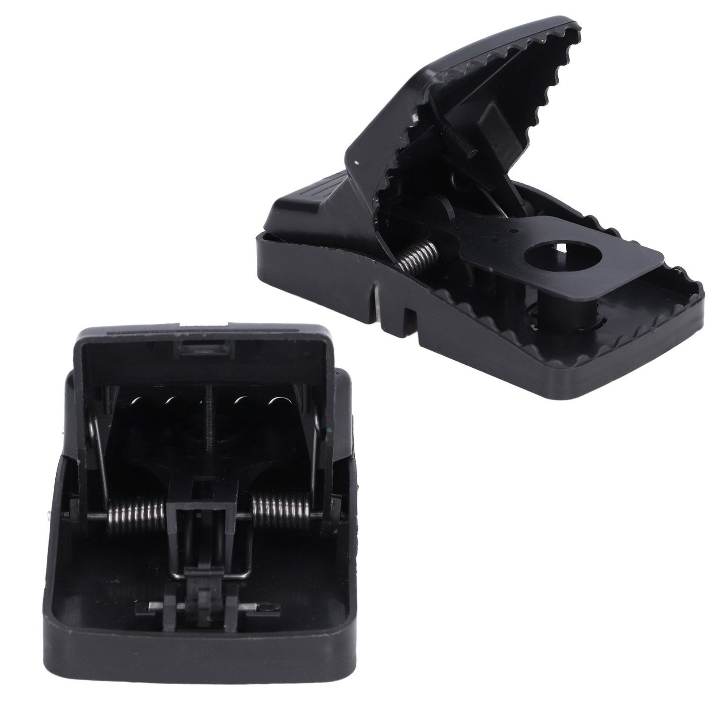 6Pcs Mouse Traps Plastic Material High Sensitivity Touchless Design Safe Reusable Rat Catcher Trapping Tool V1294-YM0523-3111220004711