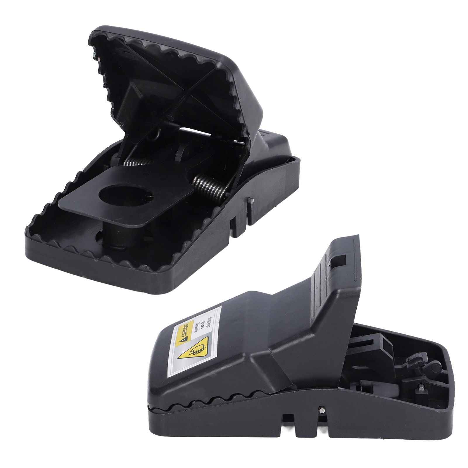 6Pcs Mouse Traps Plastic Material High Sensitivity Touchless Design Safe Reusable Rat Catcher Trapping Tool V1294-YM0523-3111220004711
