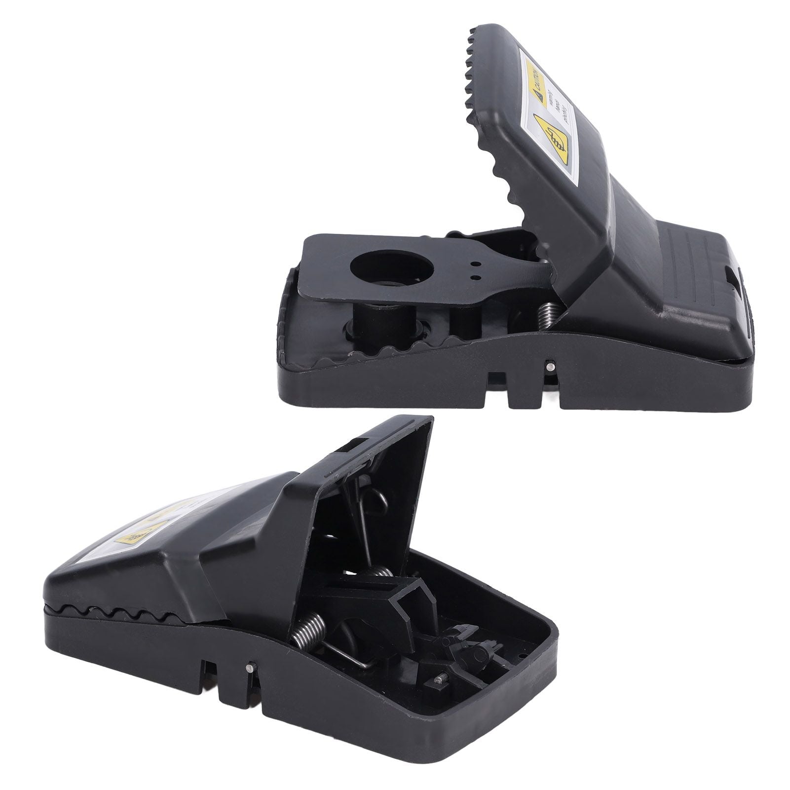 6Pcs Mouse Traps Plastic Material High Sensitivity Touchless Design Safe Reusable Rat Catcher Trapping Tool V1294-YM0523-3111220004711
