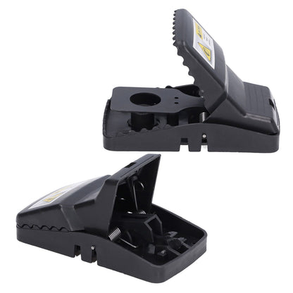 6Pcs Mouse Traps Plastic Material High Sensitivity Touchless Design Safe Reusable Rat Catcher Trapping Tool V1294-YM0523-3111220004711