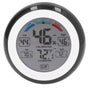 Indoor Outdoor Thermometer Hygrometer Round Touch Screen Wireless Electronic Temperature Humidity Meter with V1294-YM0523-3111220005611