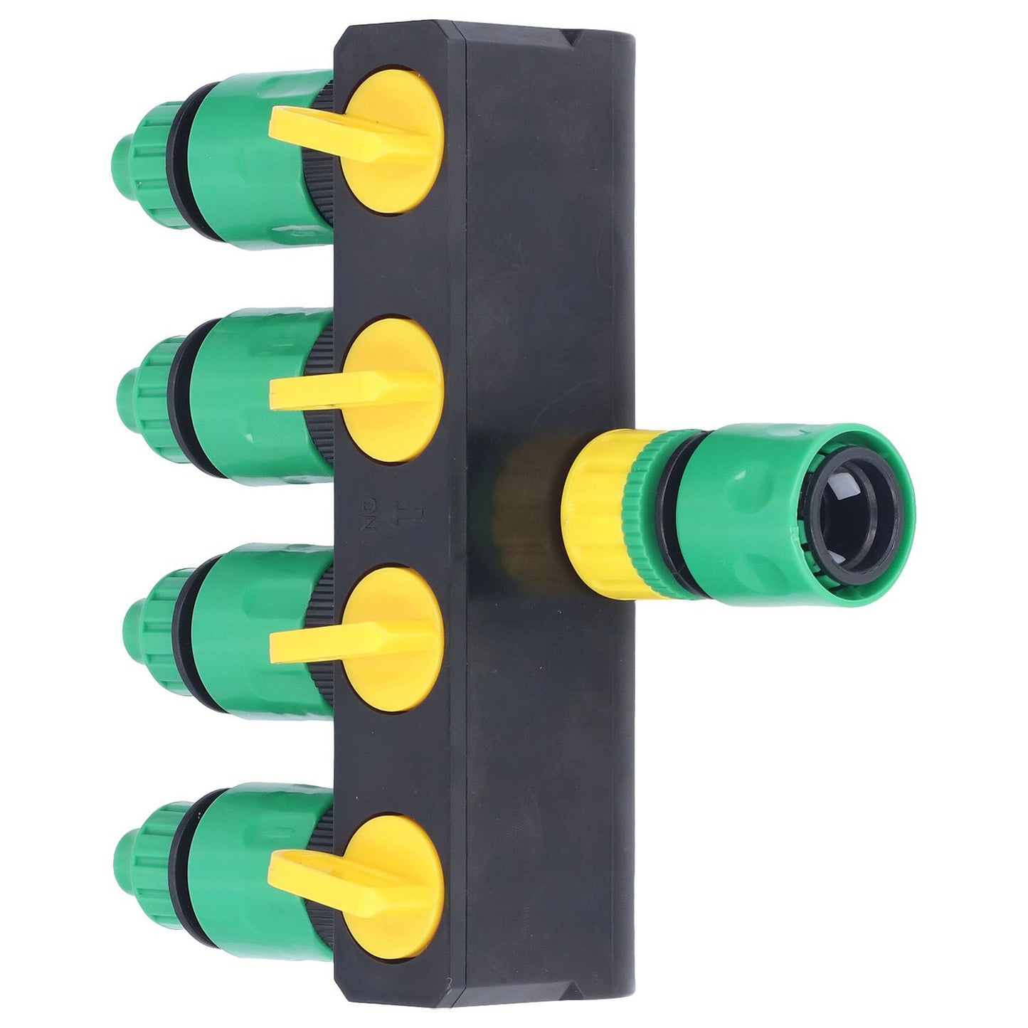Water Hose Splitter ABS Material 4 Way Stainless Durable Garden Irrigation Faucet Splitter for Patio Farm V1294-YM0523-3111220007911