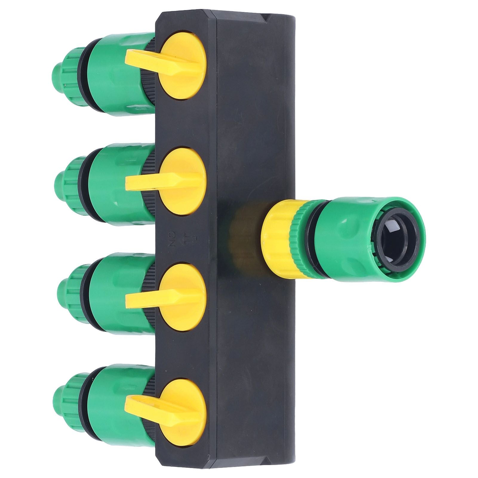 Water Hose Splitter ABS Material 4 Way Stainless Durable Garden Irrigation Faucet Splitter for Patio Farm V1294-YM0523-3111220007911