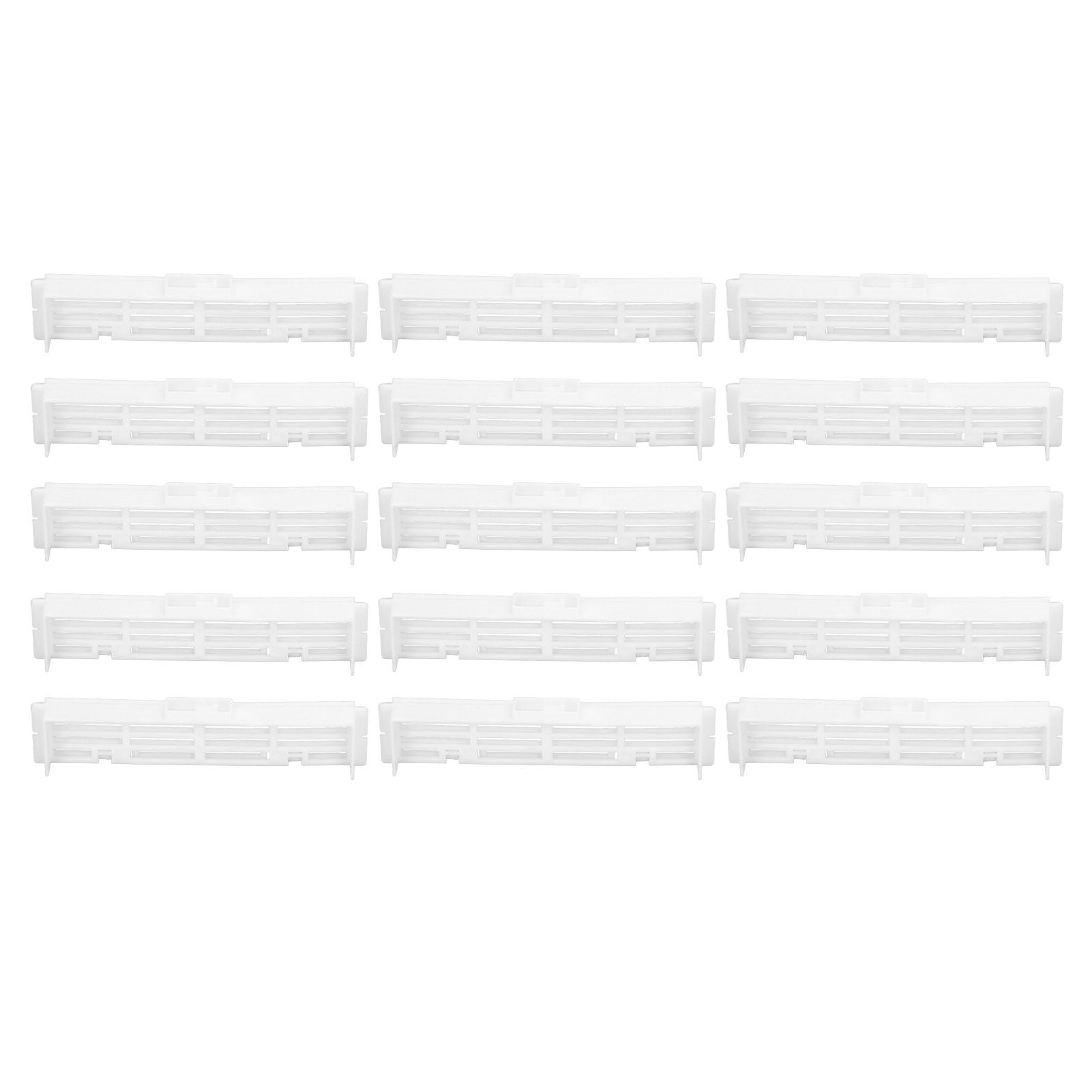 15PCS Bee Anti Escape Device Barrier Plastic Beehive Spacer Frame Beekeeping Tool for Apiculture V1294-YM0523-3111220008411