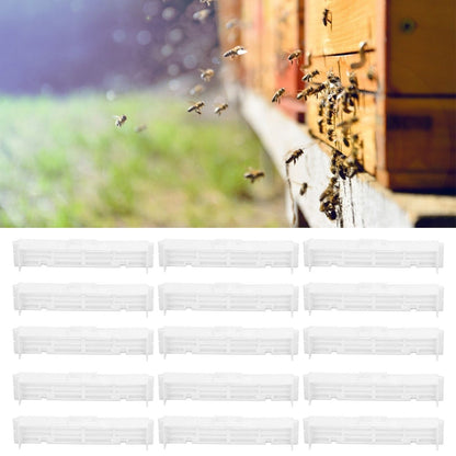 15PCS Bee Anti Escape Device Barrier Plastic Beehive Spacer Frame Beekeeping Tool for Apiculture V1294-YM0523-3111220008411