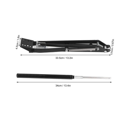 Greenhouse Window Opener Solar Heat Sensitive Automatic Vent Opener Double Spring Aluminum Ventilation Opener V1294-YM0523-3111220010011