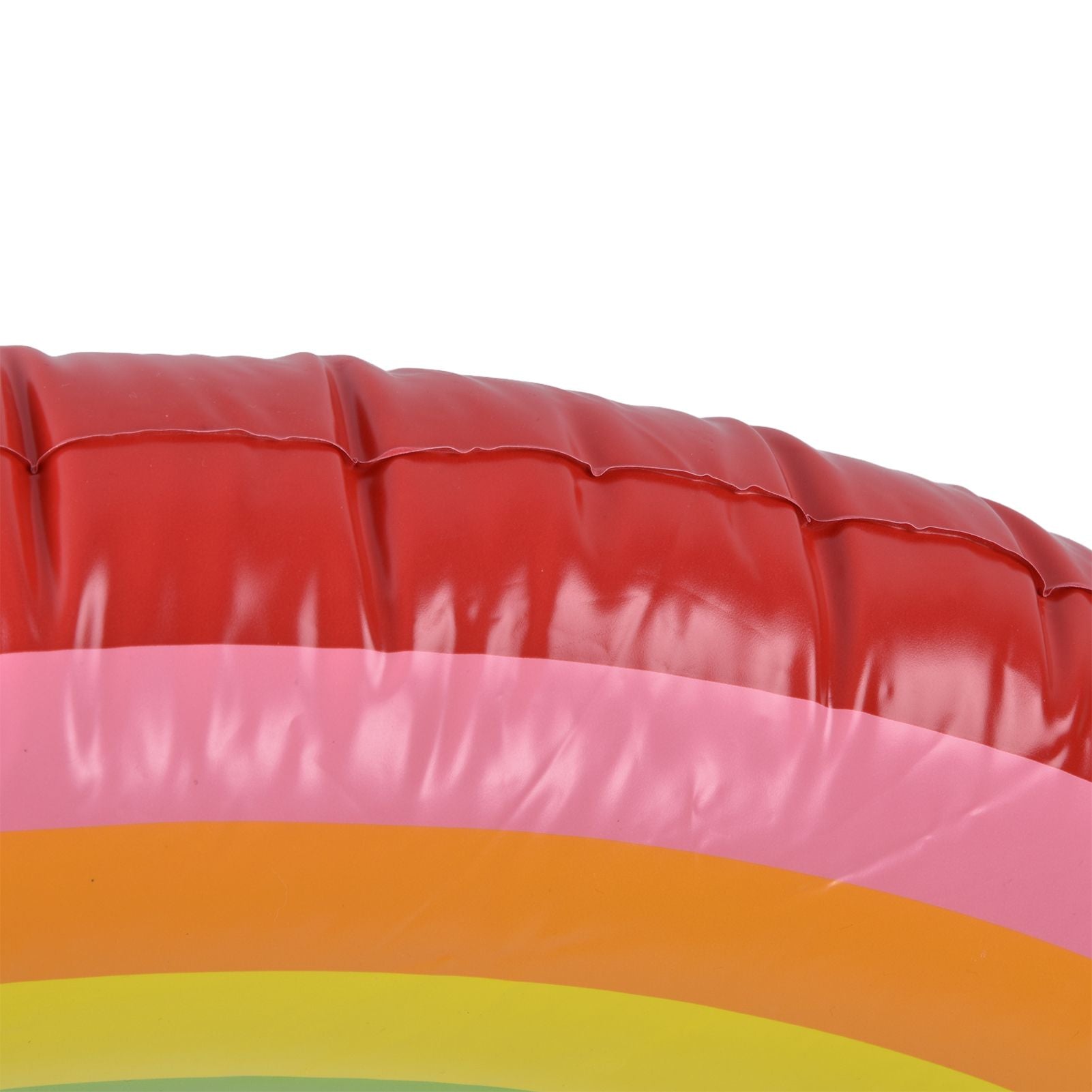 Inflatable Rainbow Cloud Drink Holder Floating Beverage Salad Fruit Serving Bar Pool Float Tool V1294-YM0523-3111220012611